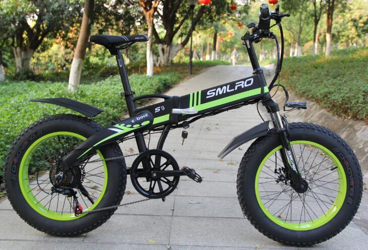 Safe Electric Folding Bike , 20 Inch Fold Up Electric Bike 120 KG Max Load