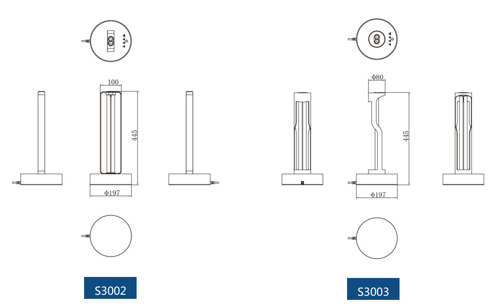 Ultraviolet disinfection lamp 36W UV Lamp Powerful for Household