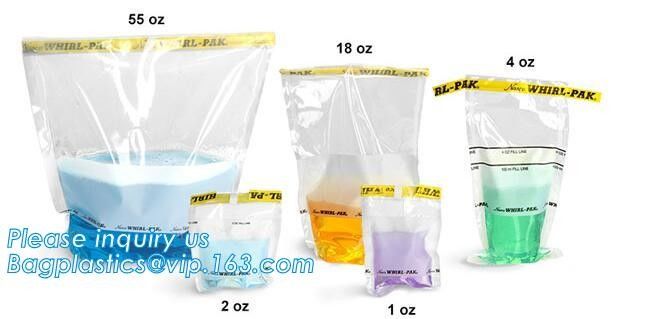 Sampling bag, sterile, for medical and food applications, SOP for Sampling of Raw Material : Pharmaceutical, Soil Sampli