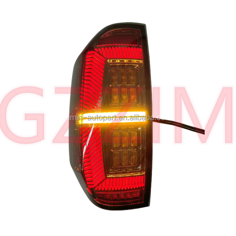 Replacement ABS Dark Smoke LED Rear Light For Toyota Tundra 2014-2020