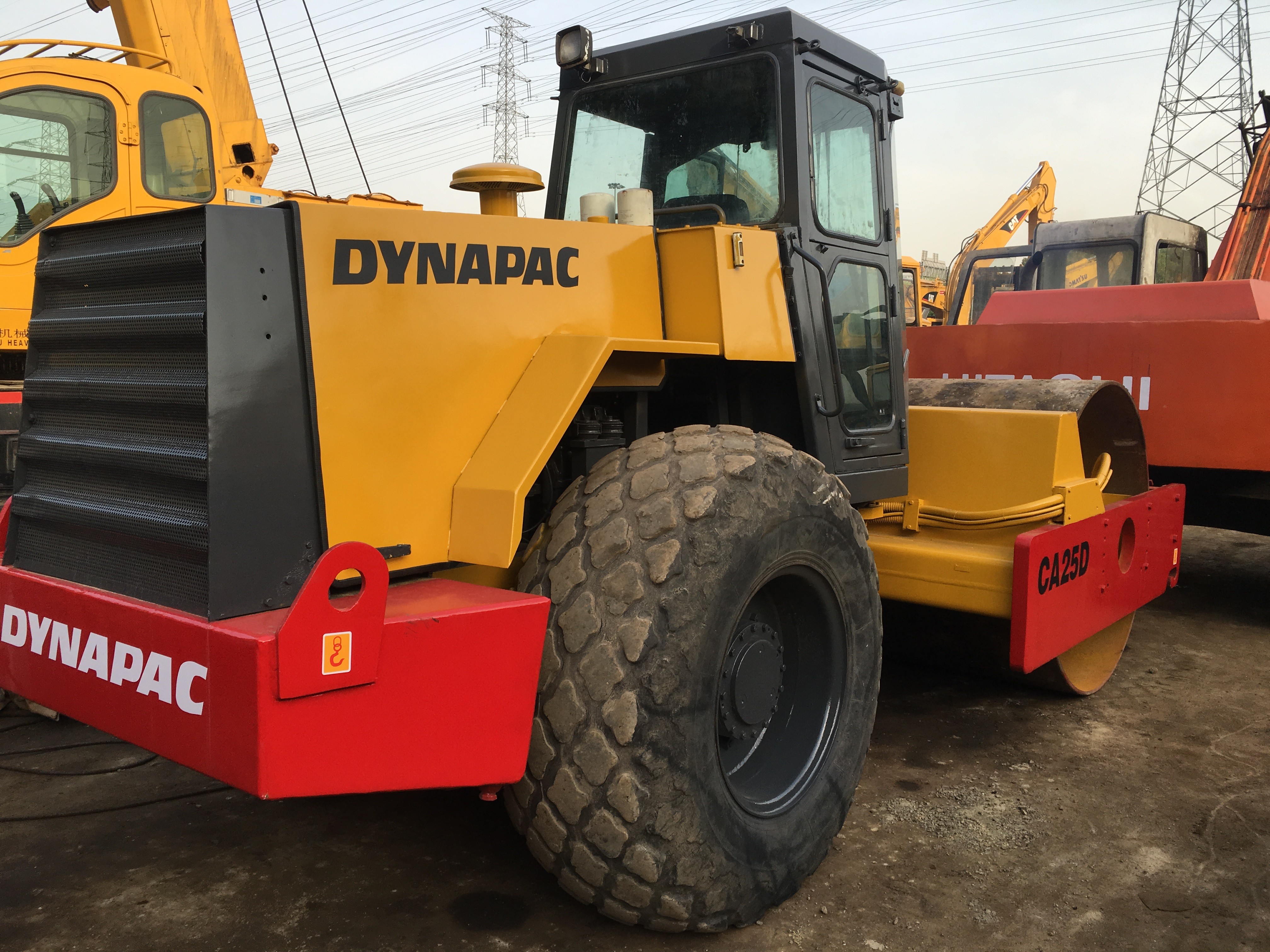 Dynapac CA251D CA25D CA30D Used Vibratory Road Roller For Sale