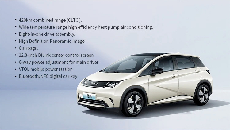 Byd 2022 Tang Dm-P 215km 4WD Flagship Hybrid Car Electric Cars Made in China Electric Vehicles Han Tang Yuan Dolphin