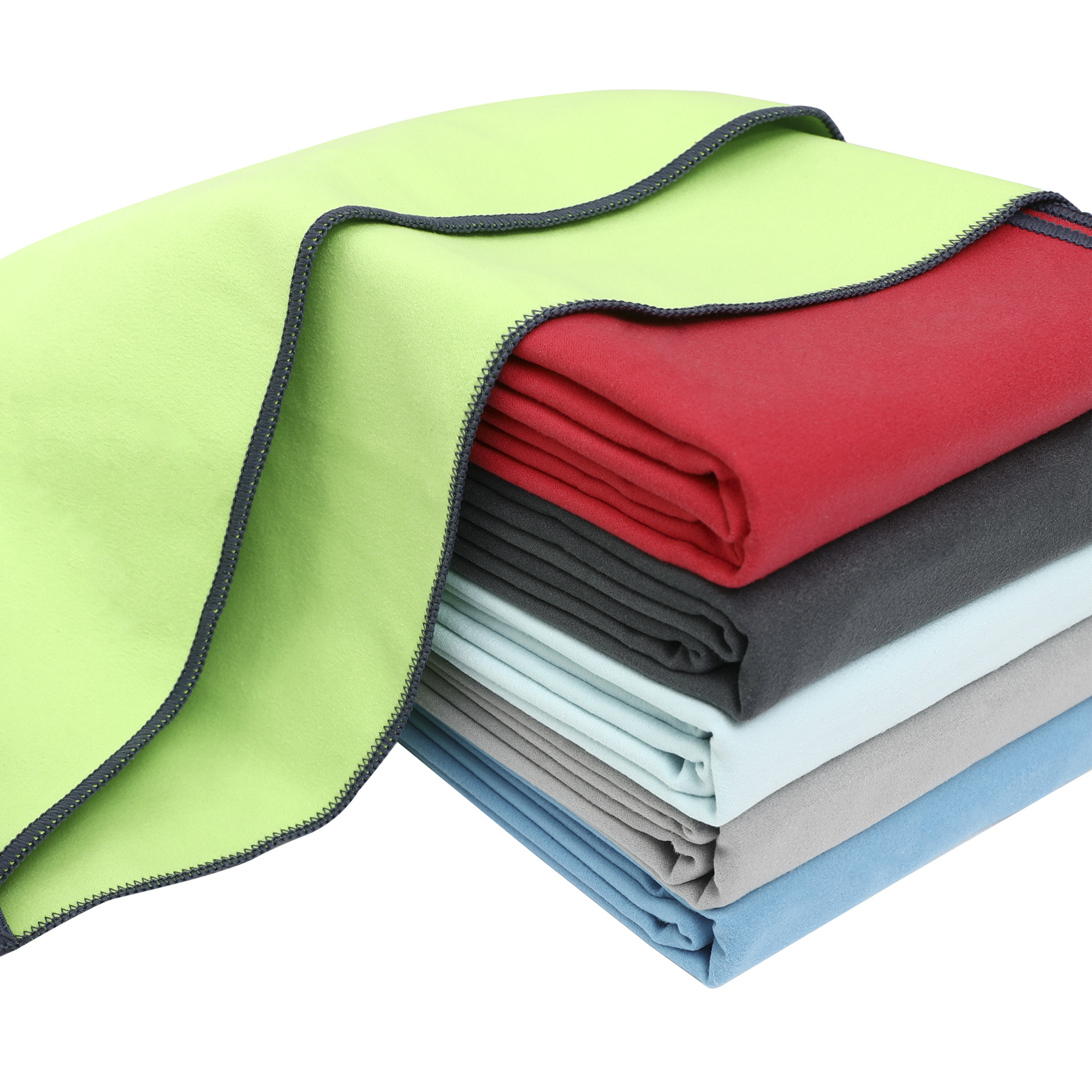 Ultra Soft Microfiber Gym Towel Absorbent Quick Drying For Fitness And Travel