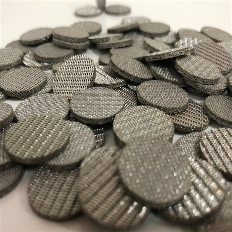 Micron Titanium Powder Bronze Sintered Filter Disc 0.2um