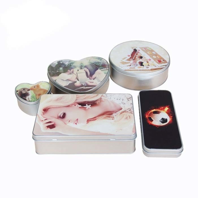 Rectangular Sublimation Metal Tin Box Blanks For Sublimation Printing