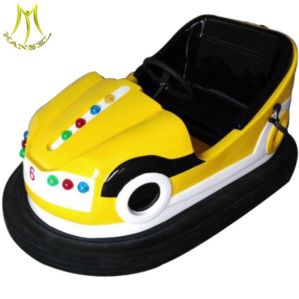 Hansel fiberglass remote contron electric battery operated bumper car