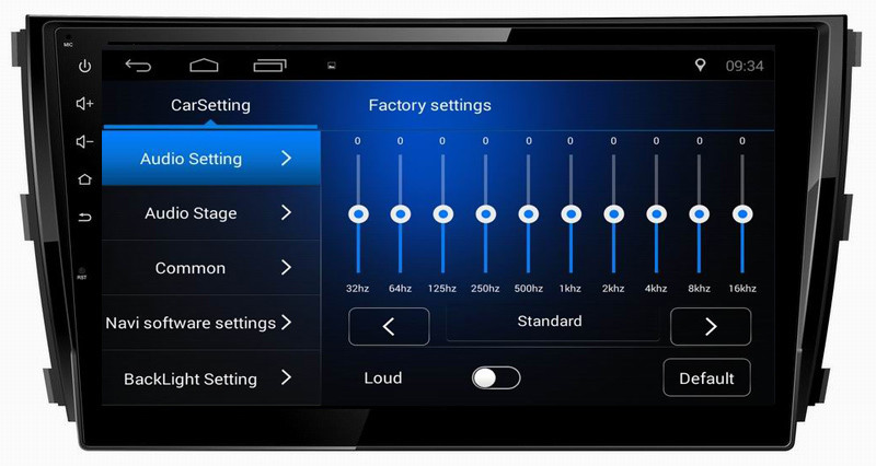 Ouchuangbo car gps head unit media system android 8.1 for Zotye T600 support USB SWC AUX wifi 2+32
