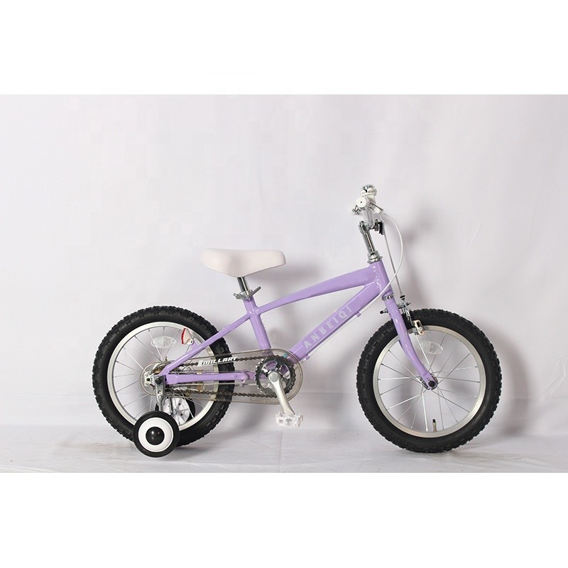 Single Speed Mtb Childrens Training Wheel Bikes 16 Inch Cycling For Kids