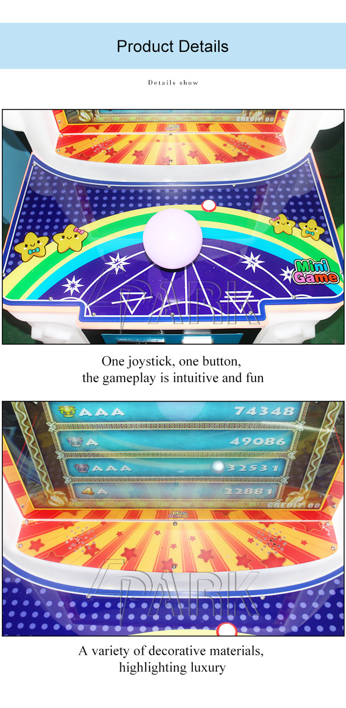 1 Player Parkour Kids Coin Operated Game Machine / Video Game Machine