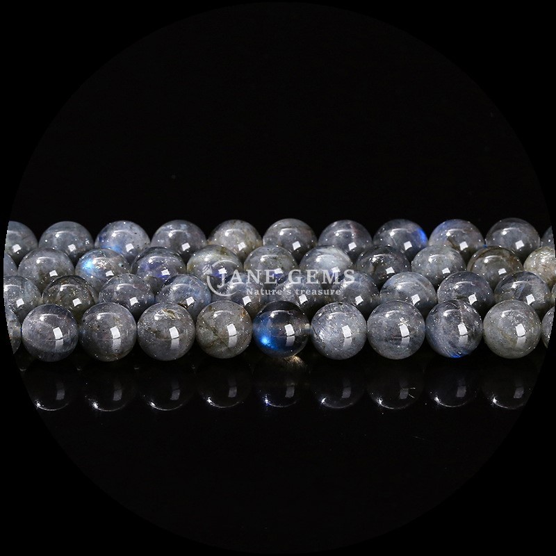Round Shape Assorted Natural Gemstone Beads Labradorite Amazonite Loose Strands For DIY Jewelry Designs
