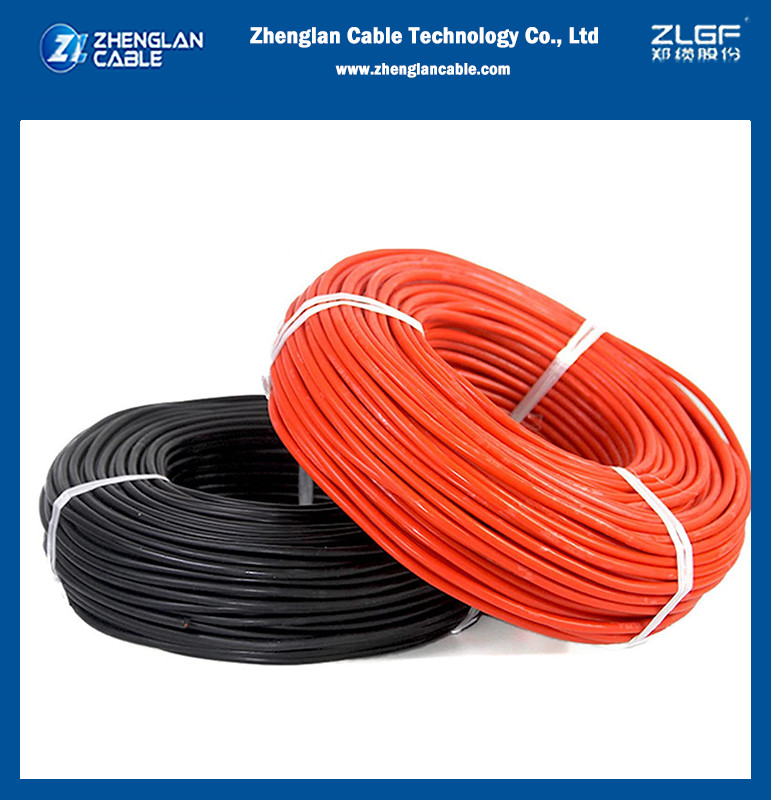 Cu Solar Pv Cable Dual Cores 2.5mm 4mm 6mm 10mm