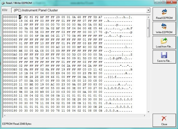 Ford FVDI Software Display 4