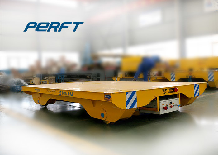 20t Battery Operated Warehouse Industrial Transfer Trolley SGS
