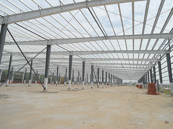 Light Weight Steel Structure Workshop For Industrial Production