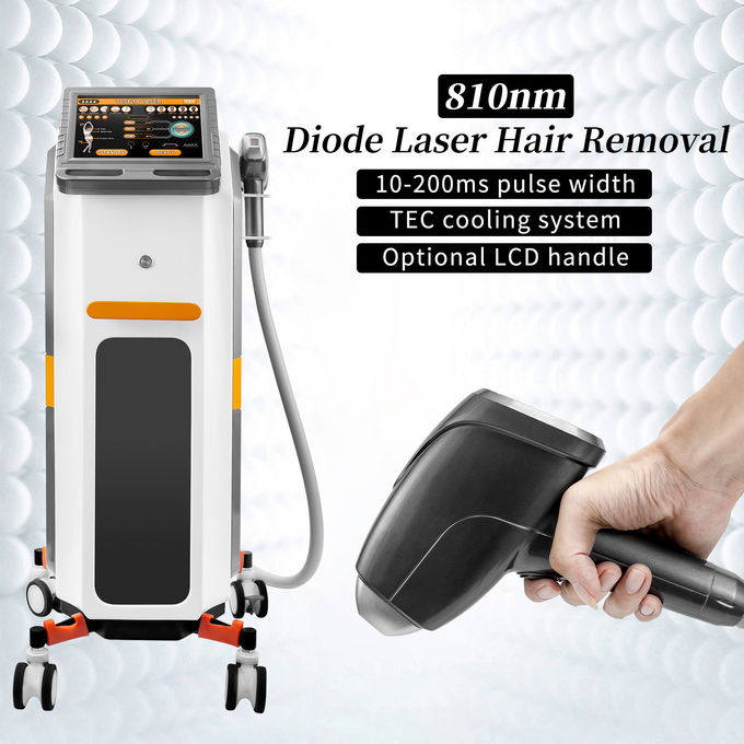 Fast Diode Laser Hair Removal Machine Triple Wave 810nm Skin Rejuvenation 2000w 0