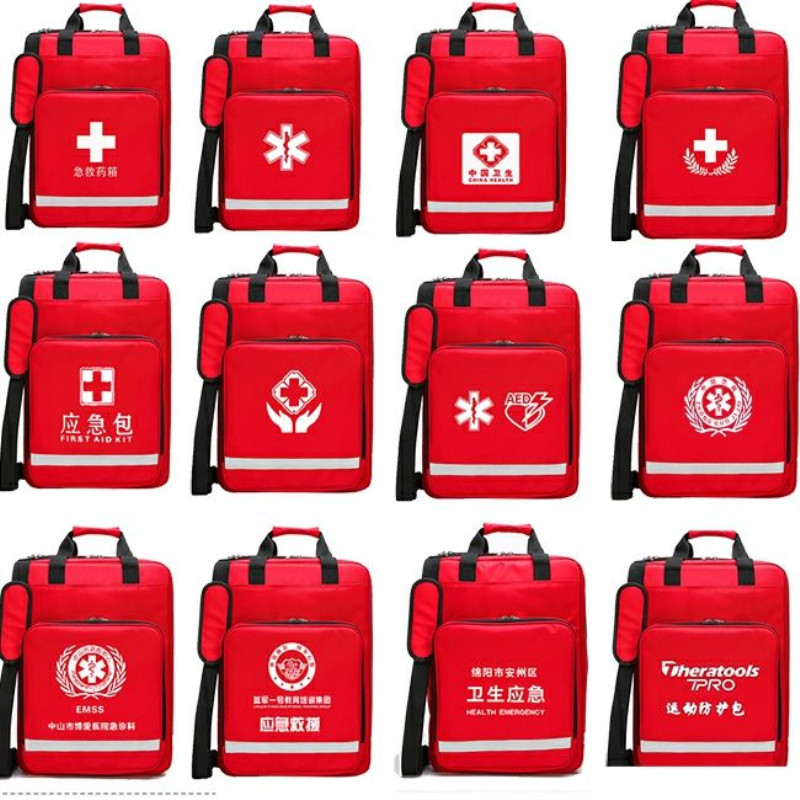 Emergency First Aid Grab Bag Medical Responder Kit Rescue Survival Backpack