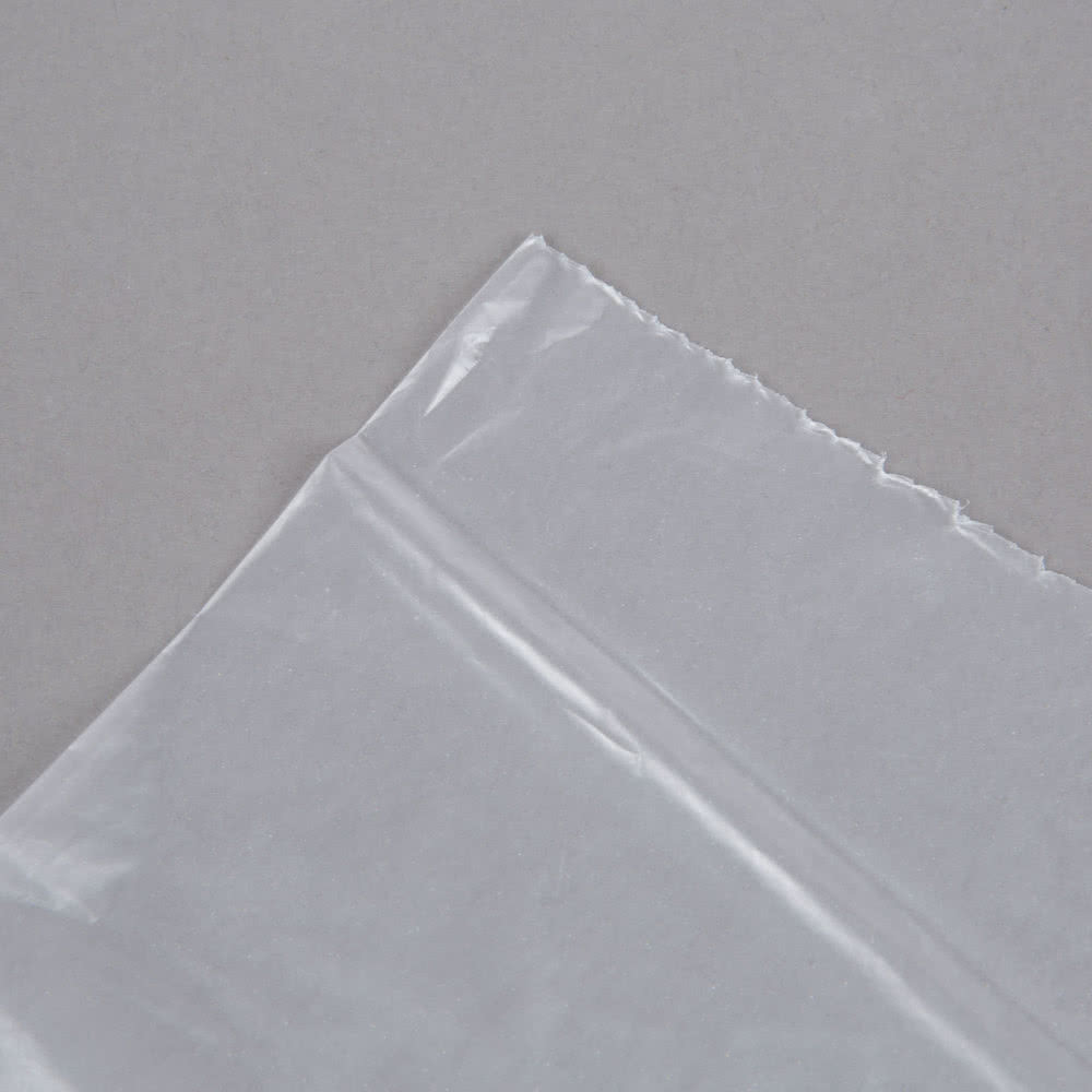 HDPE Material Plastic Flat Bags 18" X 24" Custom Printed For Supermarket