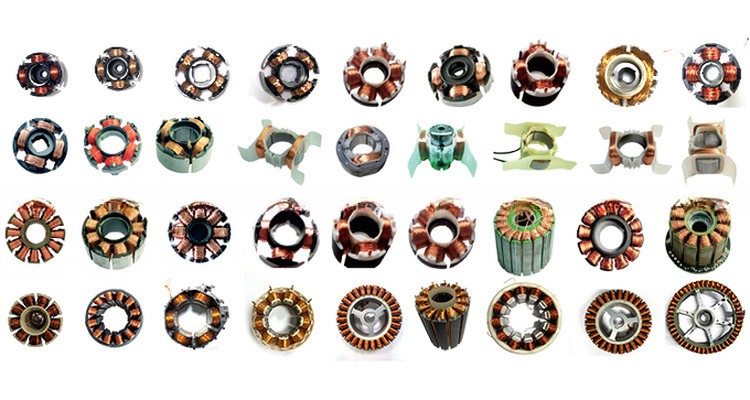 14 Inch Gear High Speed DC 3kw Electric Motorcycle Motor Stator for Hub Motor Rotor Used