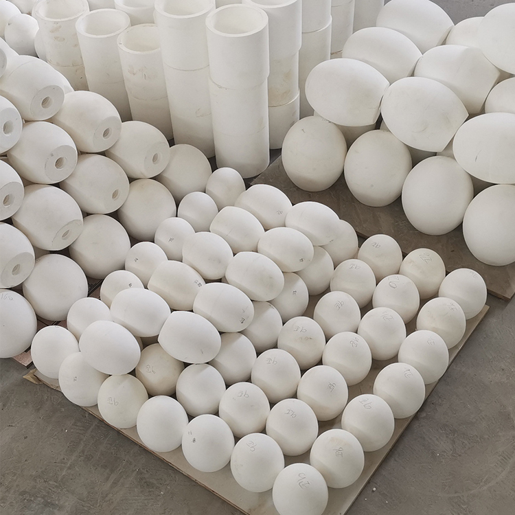 High Al2O3 and SiO2 Content % Quartz Ceramic Pieces for Float Glass Kiln Gate Bricks