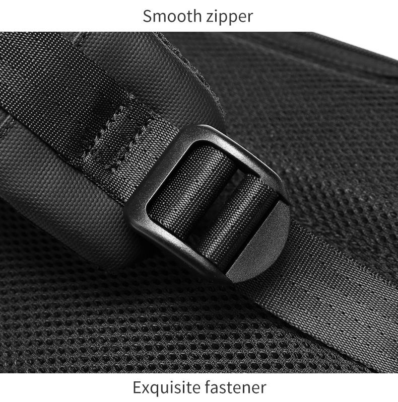 Ventilation Sports Crossbody Mens Sling Bag Splash Proof Water
