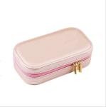 Pink Bracelet Jewelry Box 17cm 9cm 5cm Ring And Earring Jewelry Box