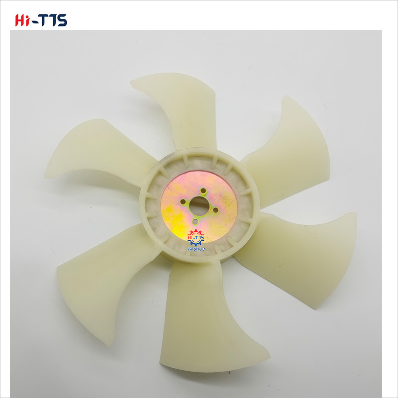 4TNV88 4 Holes 6 Leaves Fan Blade For Yan-mar Engine Spare Part