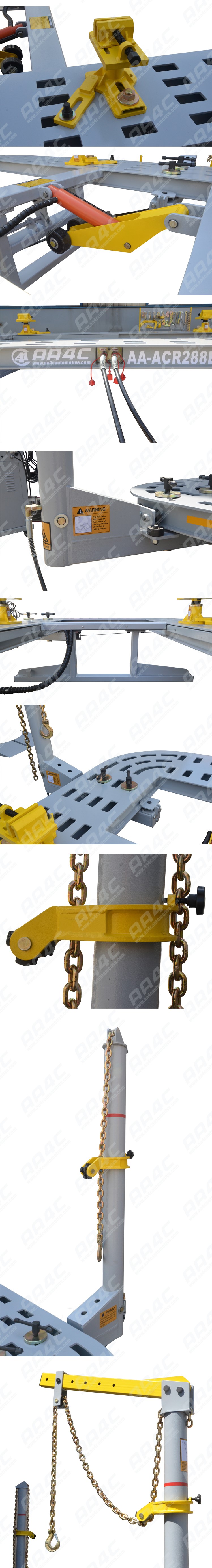 AA4C chassis straightening machine car repair bench auto repair bench car body Repair Frame Machine vehicle chassis benc