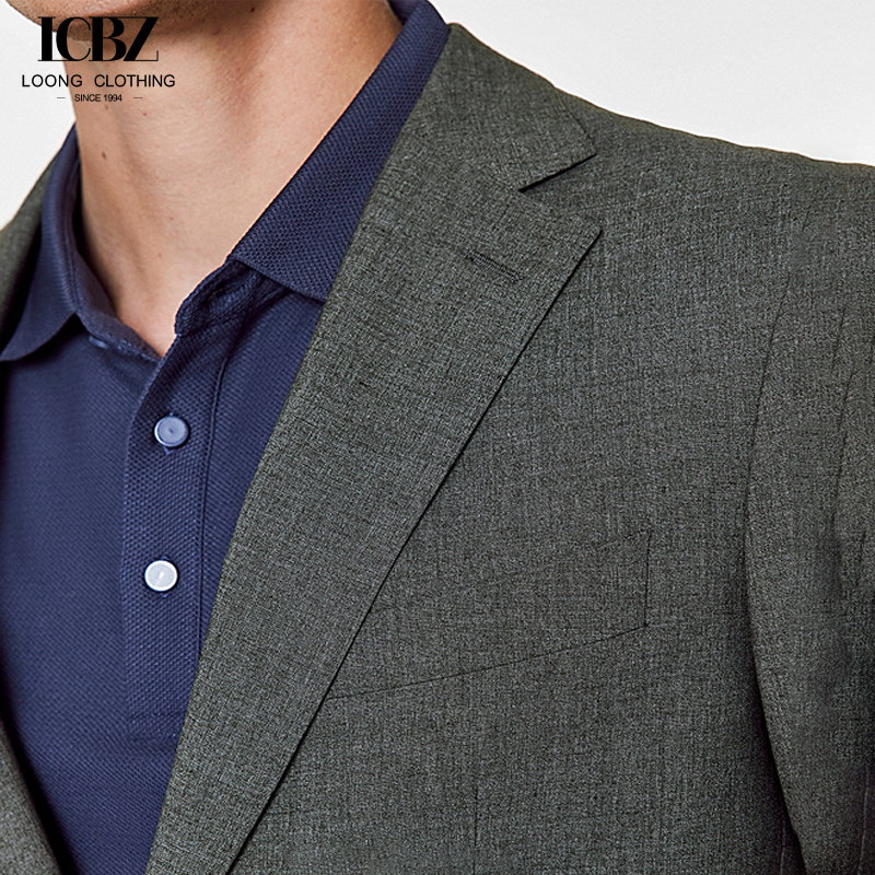 Professional Formal Three Piece Suit for Custom Fabric Business End Casual Men's Suit