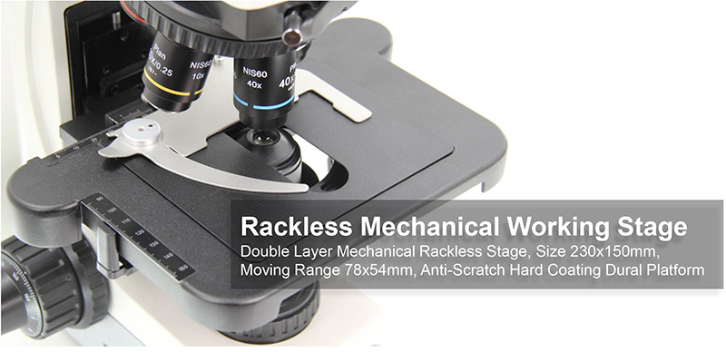 Opto-Edu A12.1062 Binocular Lcd Laboratory Biological Microscope