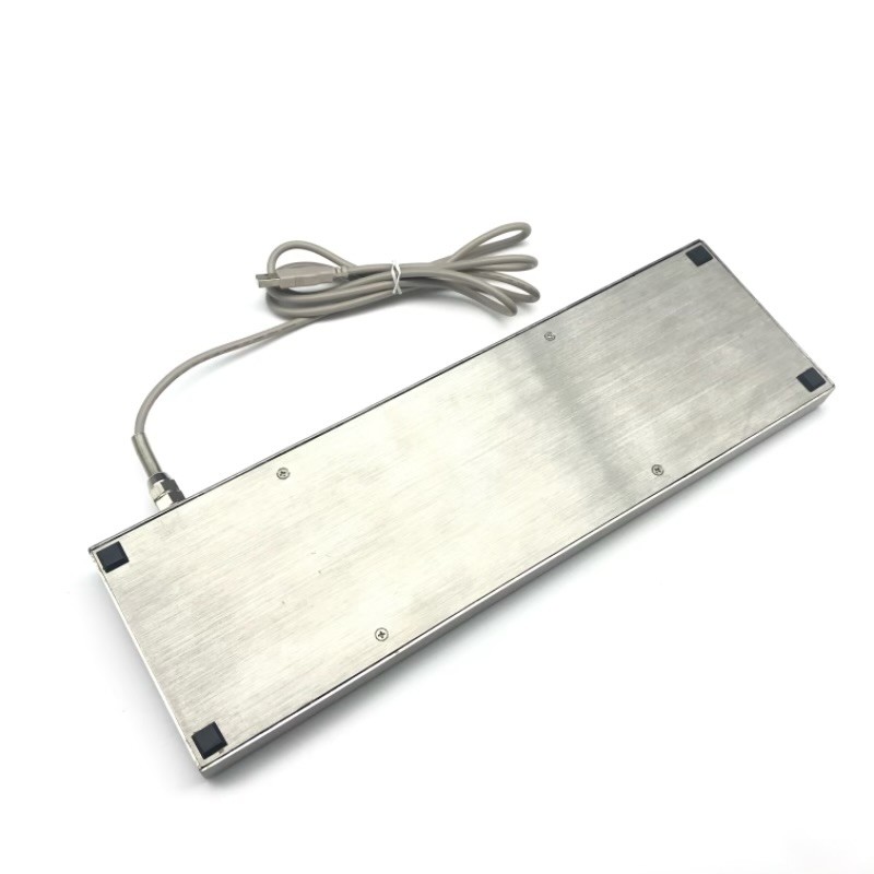 Industrial Stainless Steel Keyboard With Touchpad For PC USB Port Type A Interface