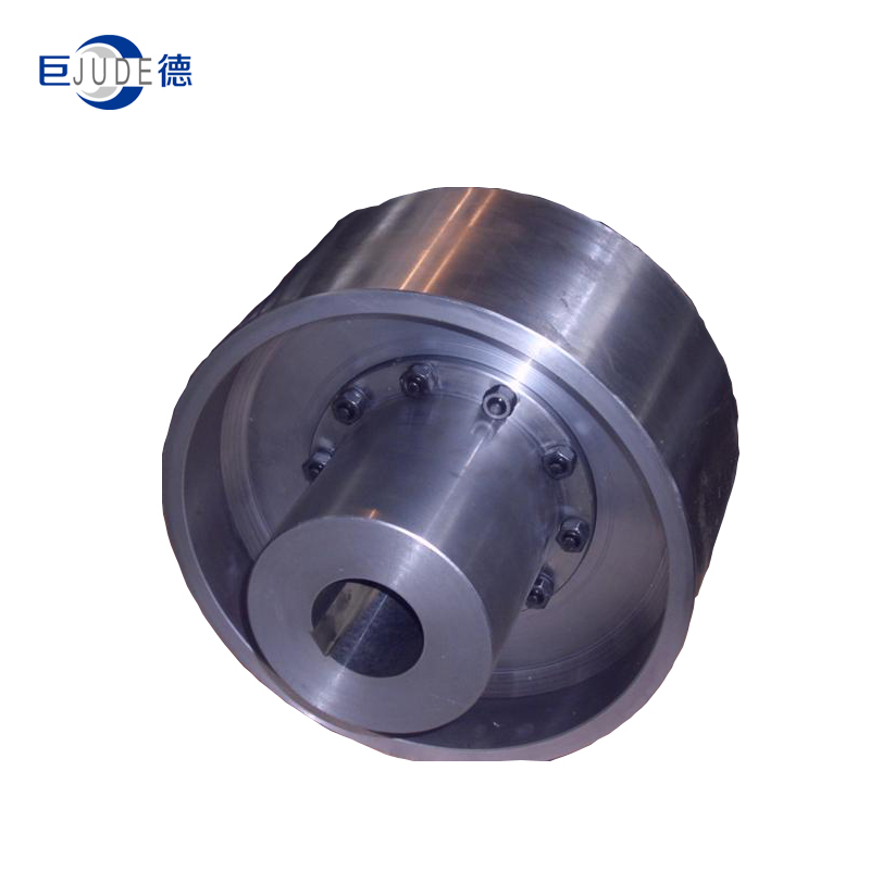 NGCLZ Drum Shape Flexible Gear Coupling With Brake Wheel