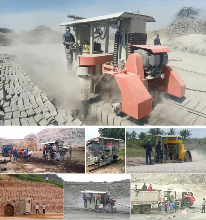 Stone Saw Machine For SandStone Quarrying