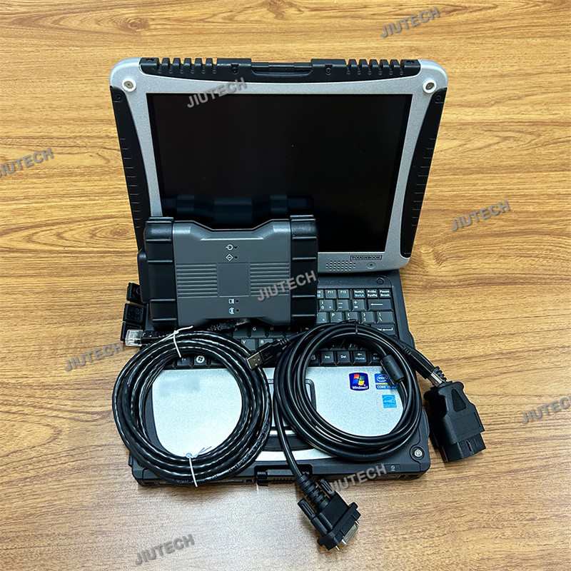 MB star c6 sd connect DOIP VCI can Multiplexer with software SSD C6 WIFI with CF19 laptop i5 toughbook diagnostic tool