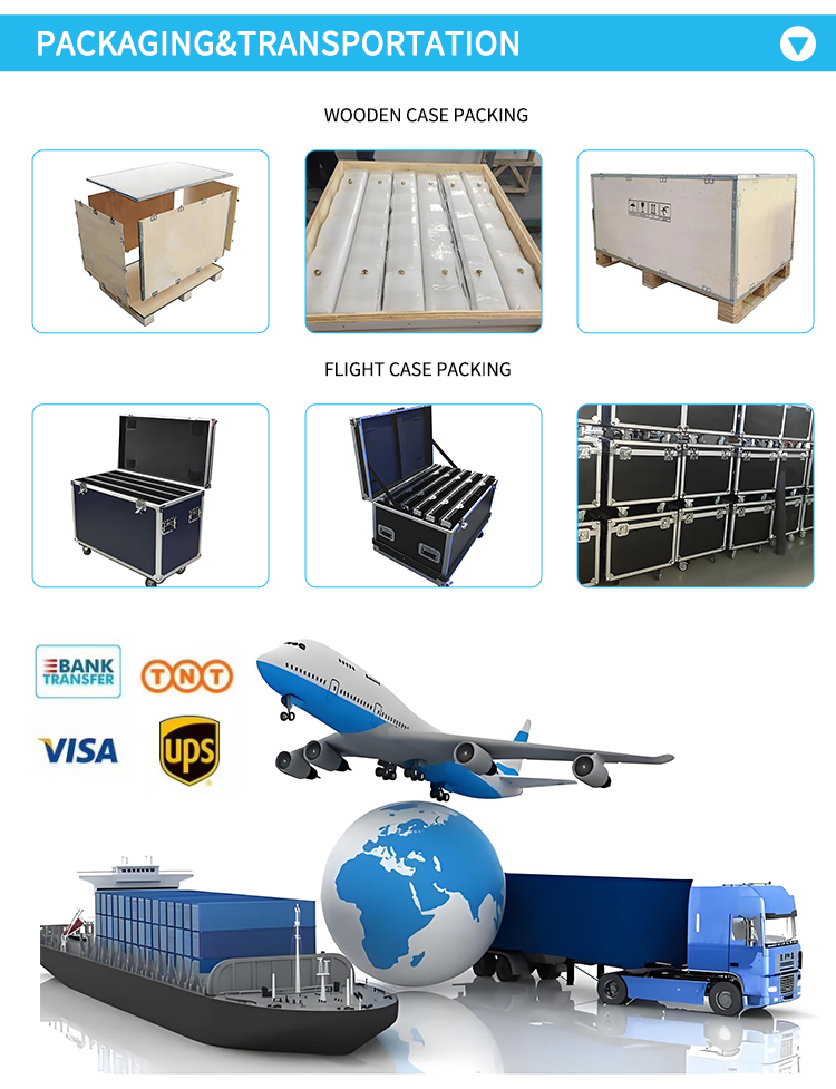Portable Stage Backdrop Screen P2.9 P3.9 P4.8 LED Display Screen Panel