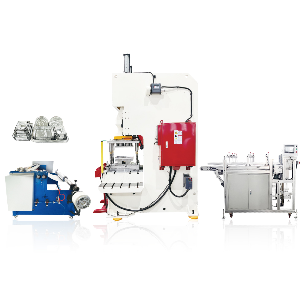 Aluminum Foil Container Punching Machine with 40-80pcs/min 1cavity Capacity Year 2023