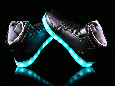 led women shoes,led women sneakers