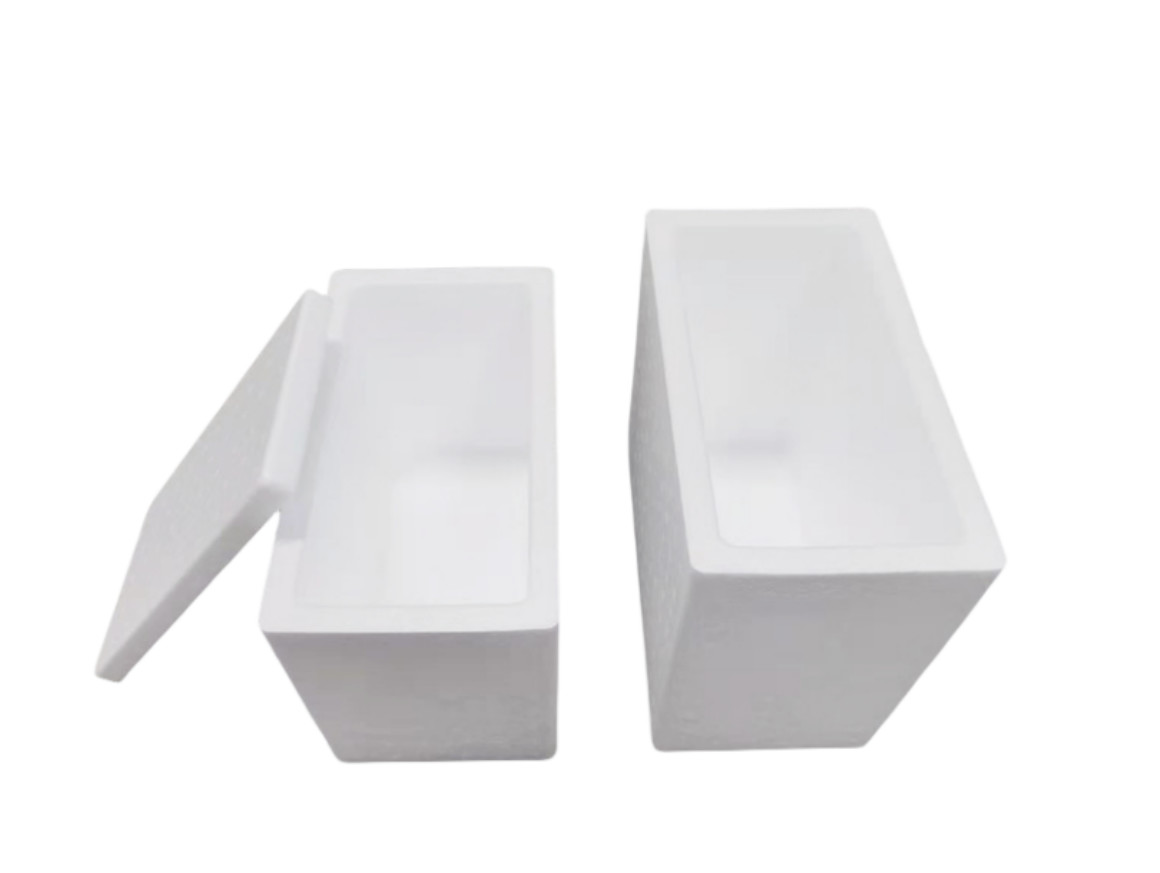 White foam horn guard. It is a common packaging material, made of polystyrene and other foam plastics.