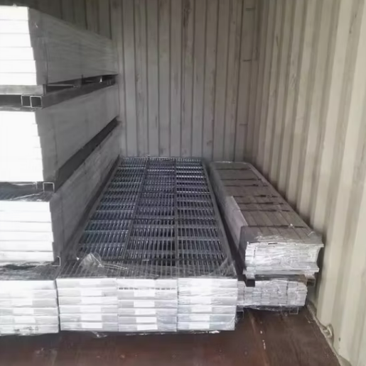 Grating Stainless Steel Grating Walkway /Platform Stair Treads Trench/ Drainage Cover/Galvanized Metal Steel Grating