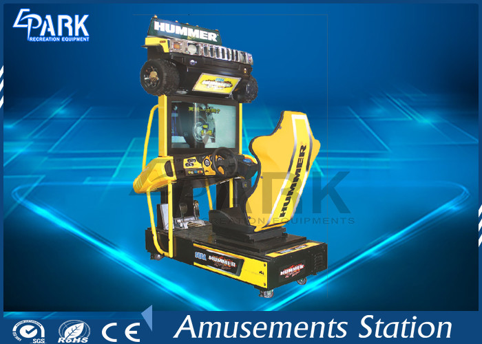 Car Racing Arcade Machine For Shopping Center L1000 * W1575 * H2100 MM