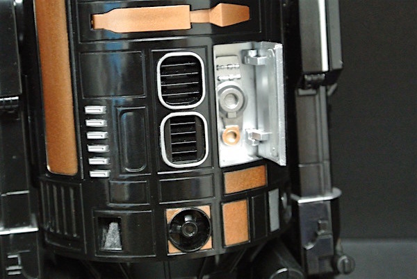 Gold Mix Black Type Robot Figure Toy , Small Star Wars Figures For Souvenir