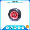 Buy cheap 4 Ply Rating Pneumatic Rubber Wheels 16inches Size Plastic Rim 170KG Loading from wholesalers