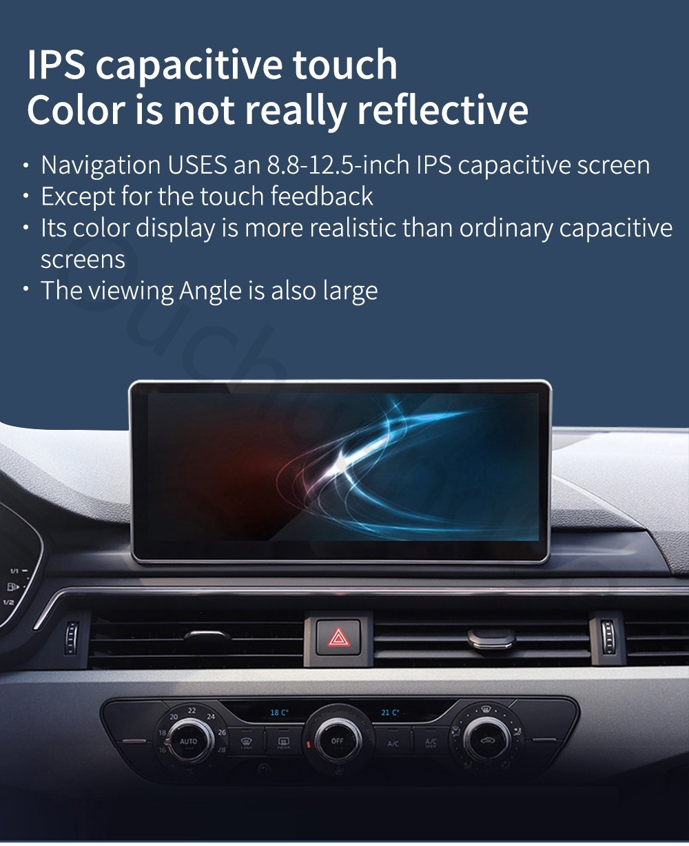 Ouchuangbo car audio gps navi system for 8.8 inch Audi A4 A5 2009-2016 android 9.0 OS 4GB+64GB octa 8 core