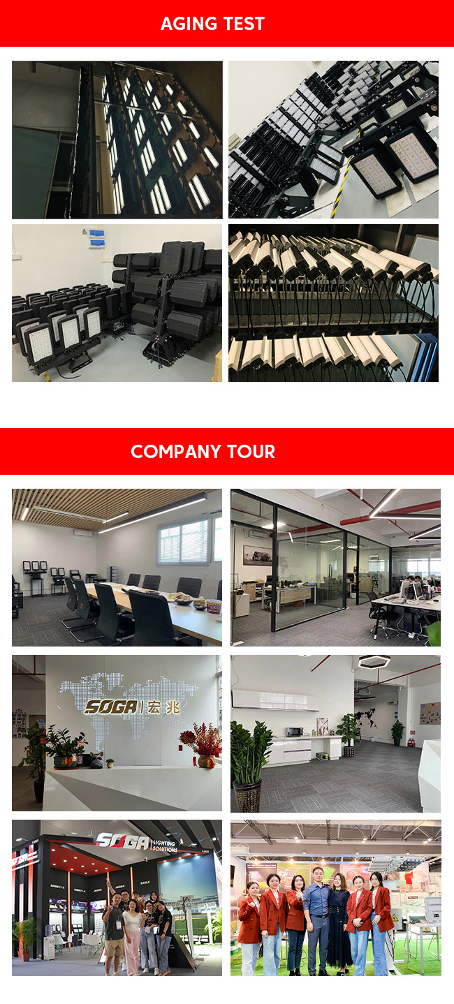 600W Stadium LED Lights 20 degree Beam Angle For Sports Arenas
