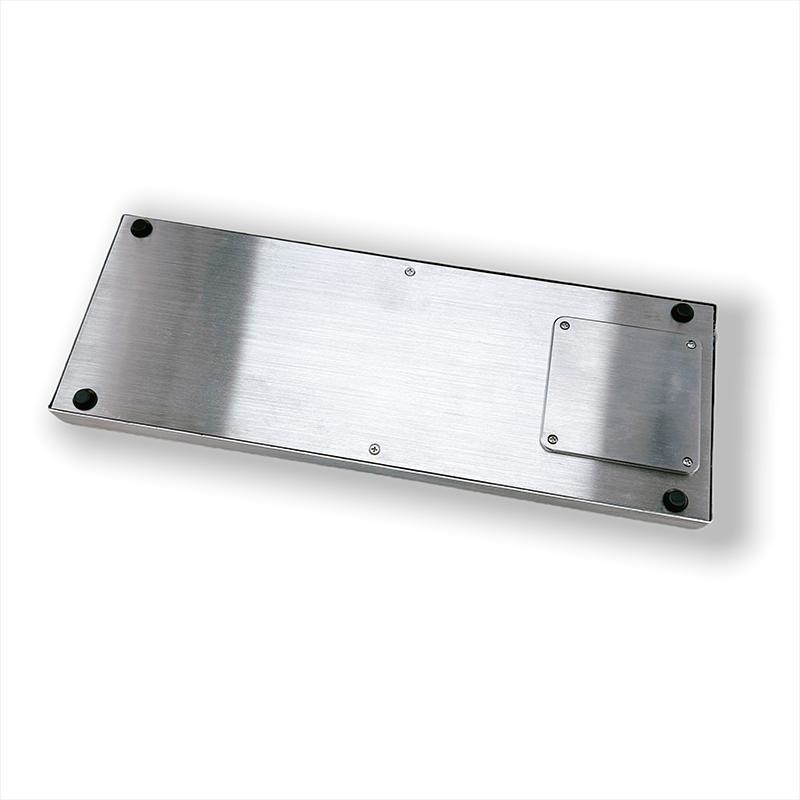 Wireless 2.4G Industrial Keyboard With TouchPad F-TP-386143-W 3500g Weight