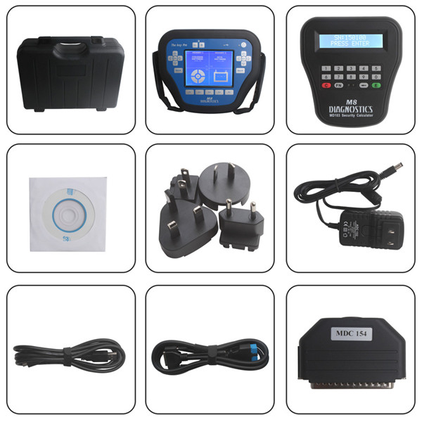 Key Pro M8 With 800 Tokens Auto Key Programmer Tool , Bmw Multi Tool Key Programmer