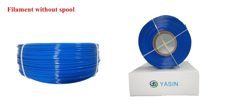 Empty Plastic Rod 3d Printer Filament Pla ABS 1.75mm 1kg In Blue Color