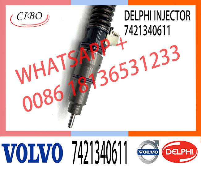 Diesel fuel injector BEBE4D24001 21340611 21371672 85003263 RVI 7421340611 for VOL MD13
