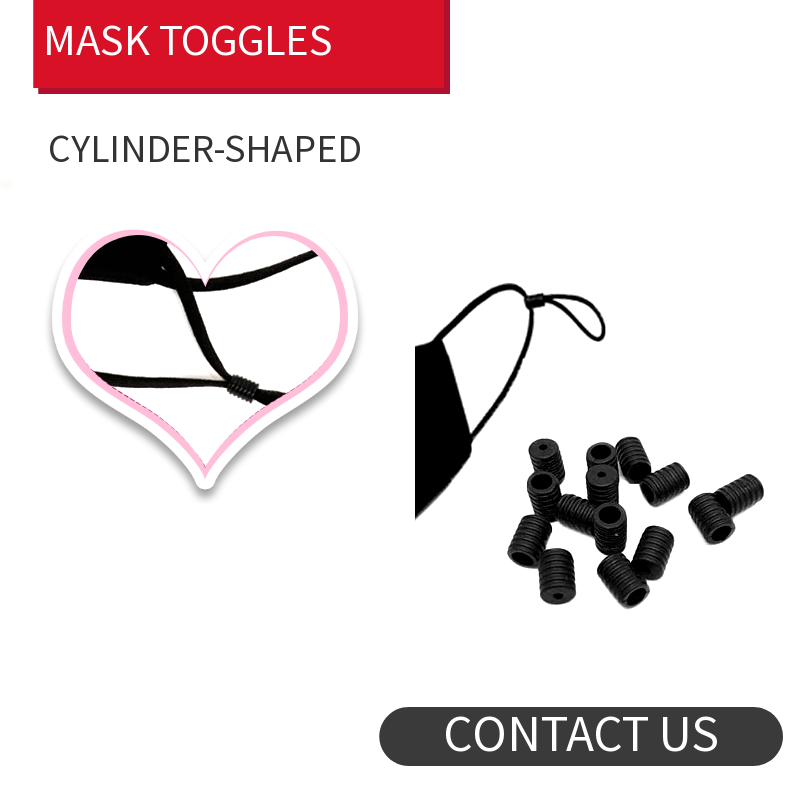 cylinder-shaped mask toggles adjuster stopper