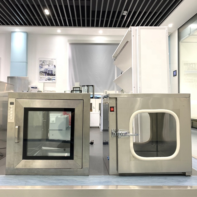GMP Electronic Dynamic Pass Box In Pharma For Interlocking Transfer Window 600mm