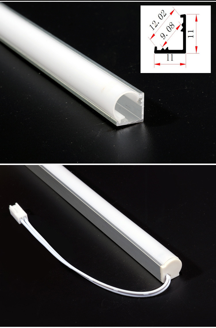 Modern Anodized Aluminum Surface Mounted LED Cabinet Lights
